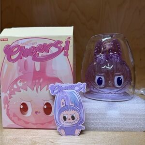 Purple Monster Double-Walled Glass by Pop Mart